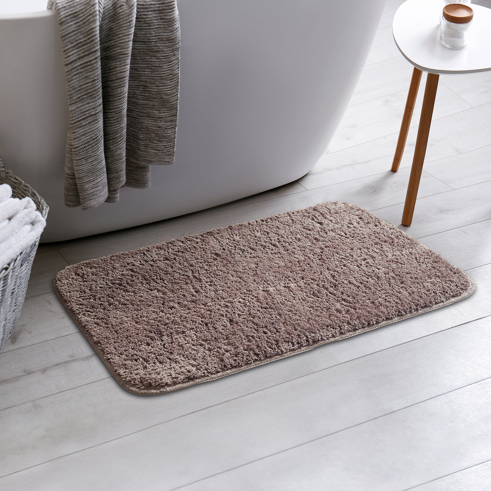 terracotta bath mat set