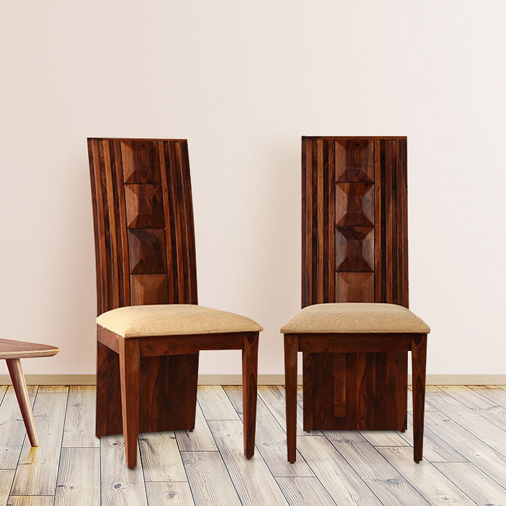 Wooden dining chair online price