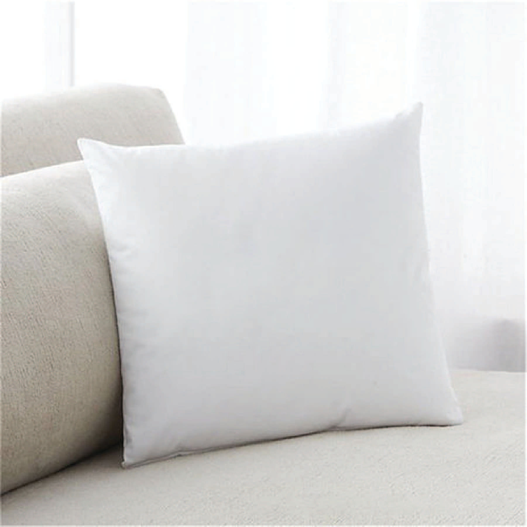 Stylo Cushion Filler 40x40 Cm in White Colour