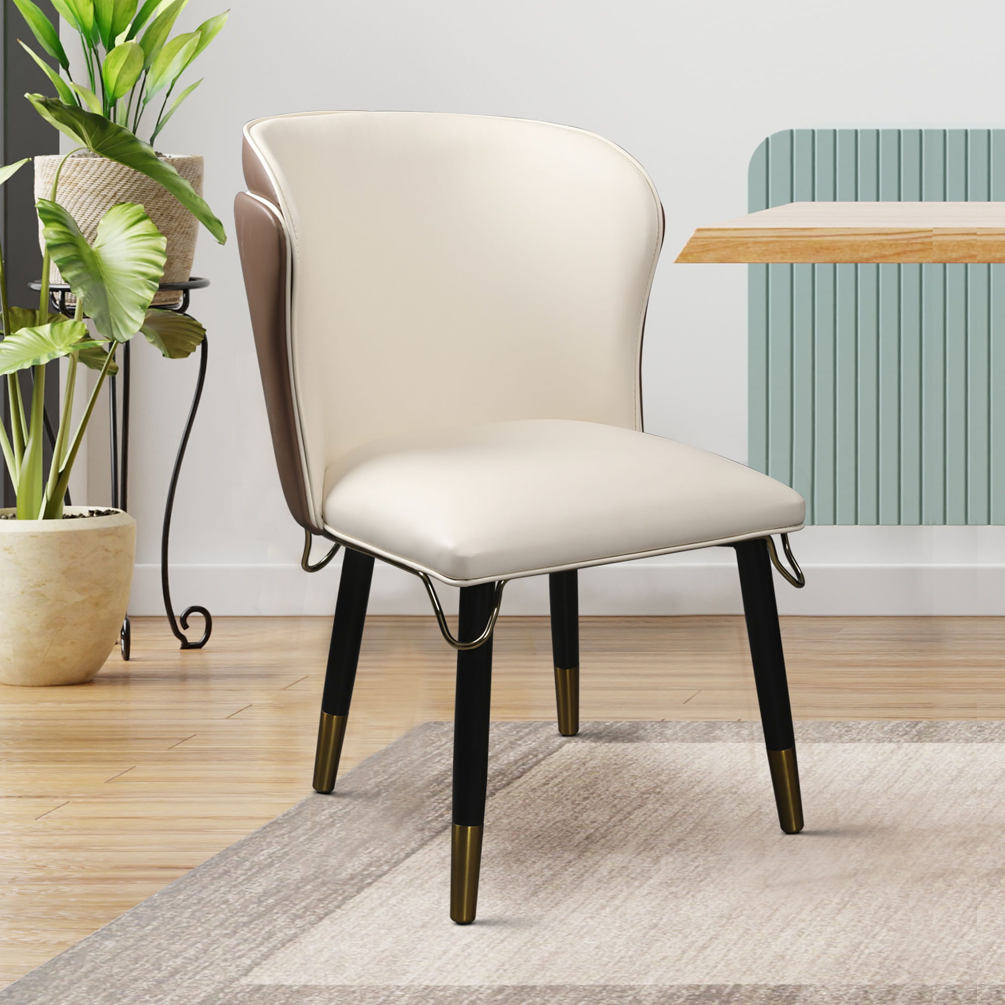 Gold best sale color chair