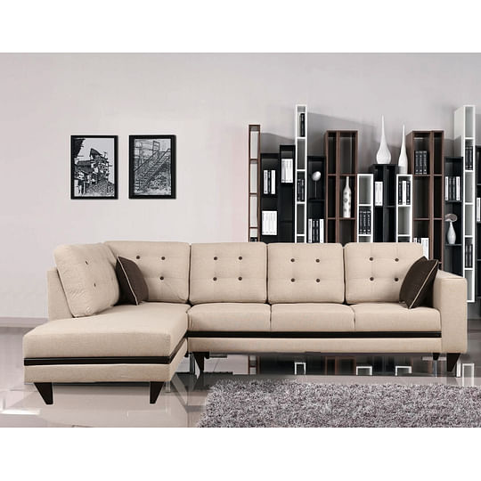 Garcia Fabric 5 Seater Sofa With