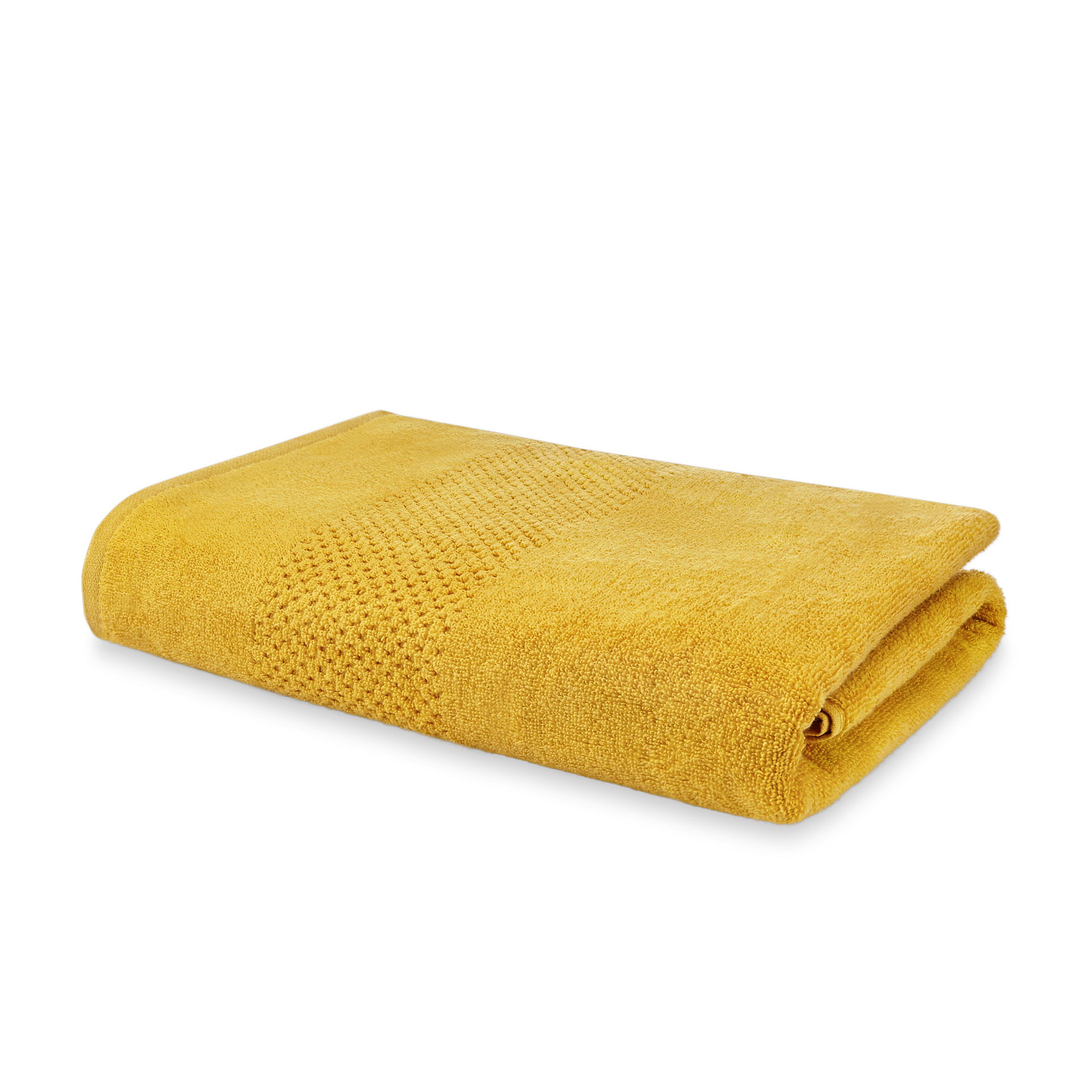 Swift Dry Cotton Bath Towel 76X150 Cm 450 Gsm in Sunflower Colour