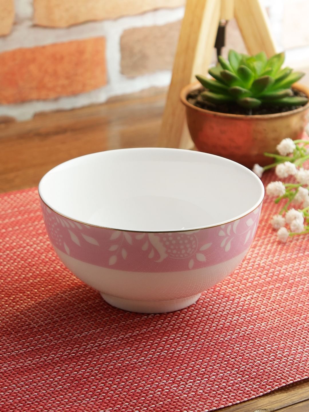 Buy Mandolin Ceramic Soup Bowl in Multi Colour Online at Best Price-HomeTown